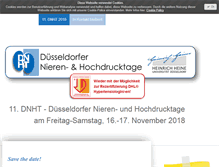 Tablet Screenshot of dnht.org